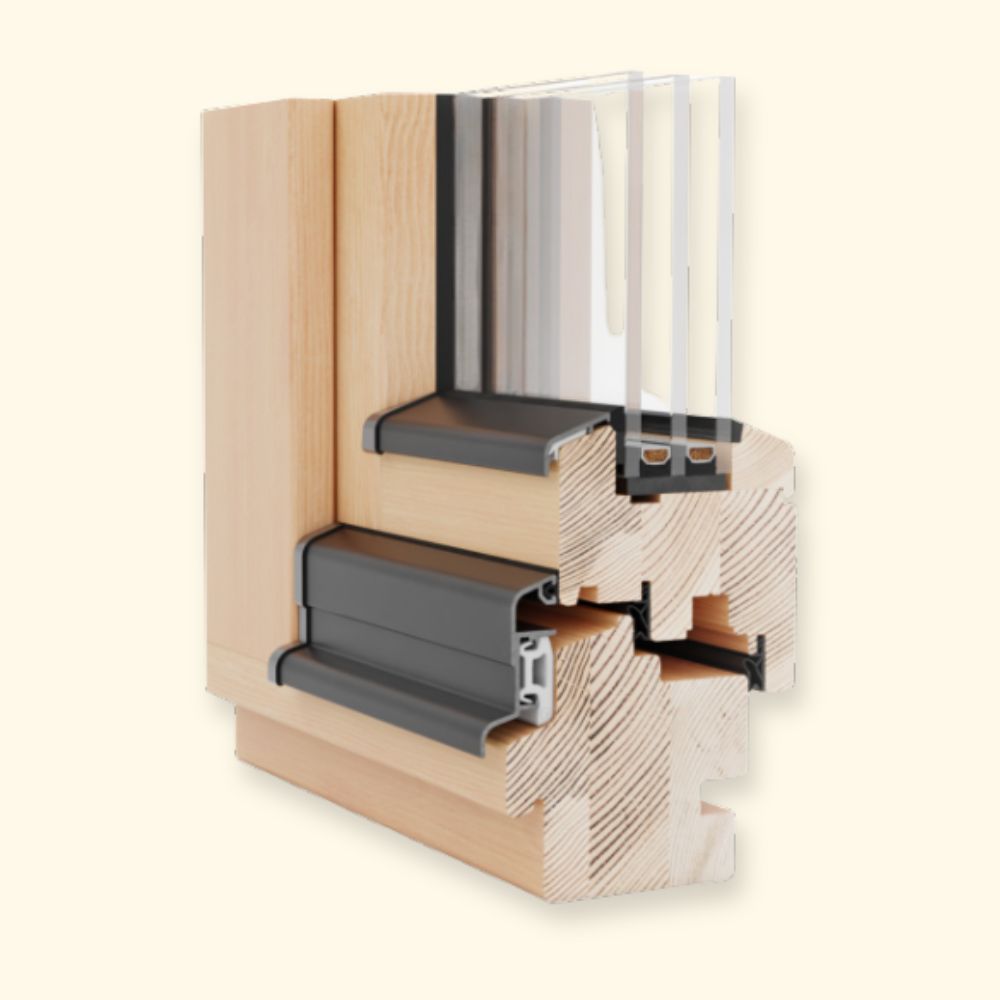 Steklolux Lesena Okna Slika 1 Steklolux