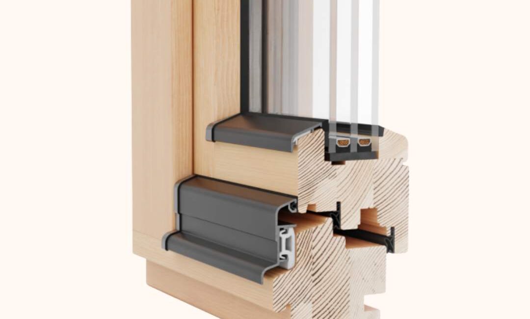 Lesena okna zagotavljajo odlično toplotno in zvočno izolacijo ter prispevajo k prijetnemu in toplemu ambientu.